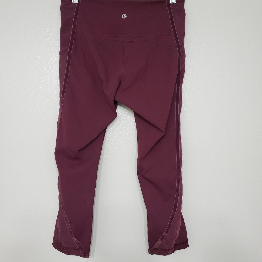 Lululemon Wunder Under Crop High-Rise Flocked 21 - Picture 5 of 6